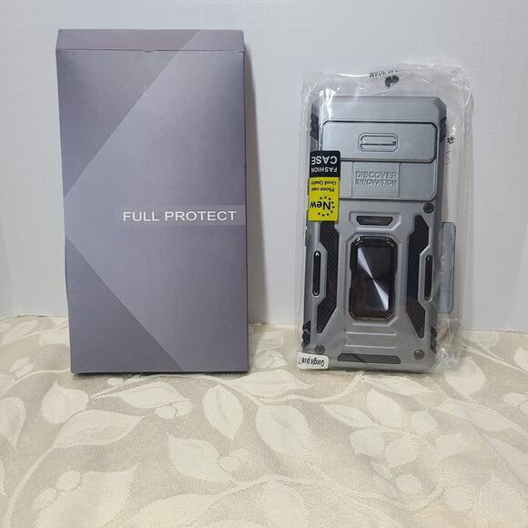 Phone Case For Google Pixel 7 Sliding Lens Cover Shockproof Ringstand Car Holder - Picture 7 of 7